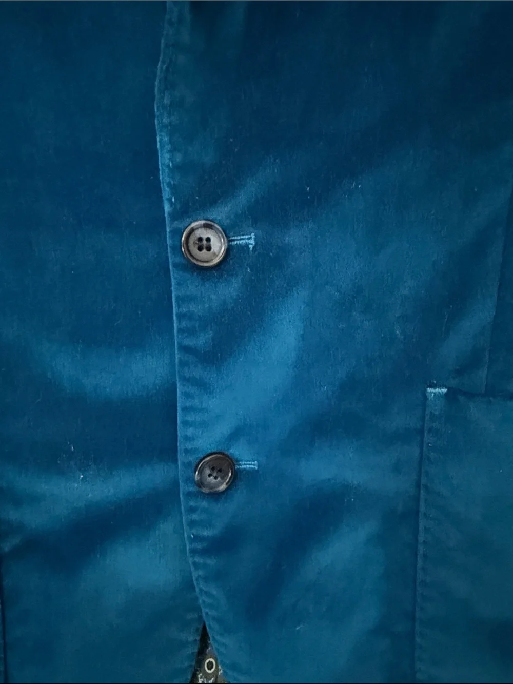 Tailorbyrd Teal Velvet Sport Coat Blazer Men’s 38S